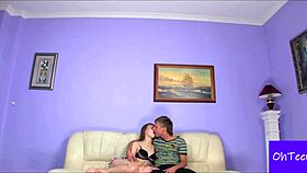 carlos and beata explore their first intimate experience together - free video