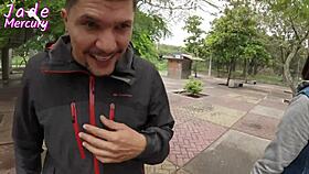 She says, 'I'm flashing my wet pussy at the metro, looking for guys to give blowjobs and fuck bent over.'