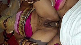 Why is the beautiful married bhabhi fucking herself at night?