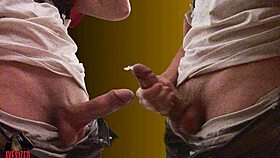 Masturbating Hard in the Back of the Shop, So Wild!