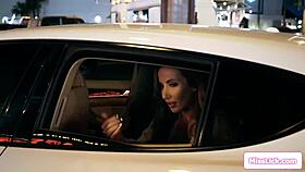 busty escort provides intimate services to client