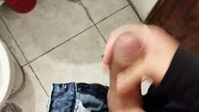 i'm masturbating naked in the bathroom pov