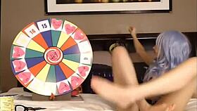 emily spins the wheel of fortune on 666sexcam.com