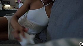 helping my stepbrother get over a bad break up then he gave me a creampie