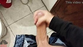 i'm masturbating naked in the bathroom pov