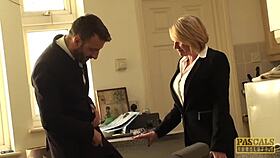 Busty MILF AMY DOMINATED by PASCAL WHITE