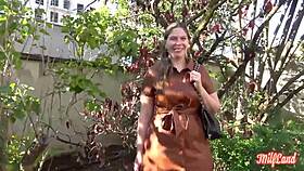 Beautiful european amateur alice belle coquine in lingerie takes two big cocks in mmf threesome group scene.