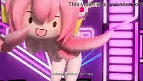 megurine luka's big tits on display in nude mod