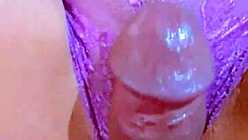 Pink college girl rubs wet pussy to orgasm