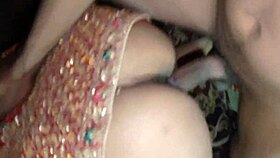 Hot Indian desi step brother-in-law sneaks into bath with sister-in-law for steamy action