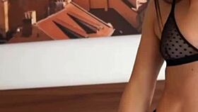 italian babe in sexy lingerie, ready for hard sex after 69 oral?