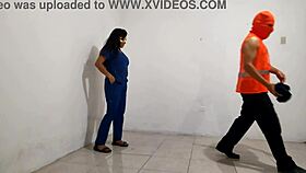 i'm the dirty latina milf nurse who flirted with the janitor and gave a sloppy blowjob with saliva