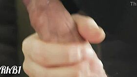 He Cums When I Caress Him With My Tongue