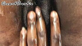 Fingers trigger intense orgasm