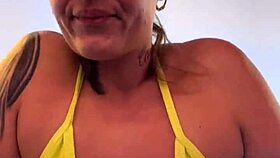 almost expelled from gym for transparent bikini