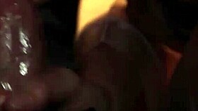 Under the covers handjob featuring milf.