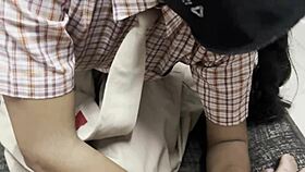 I got fucked rough by my Indian boyfriend's monster cock at college residence