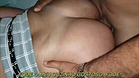 Epic anal orgasms from chubby wife riding huge ass