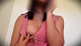 Miranda gets wet and intimate with her cute neighbor outdoors