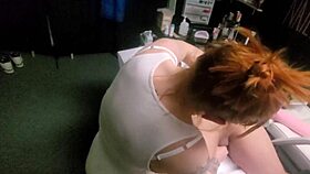 He Wants A Lingam Massage, But I Peg Him With My Dildo!