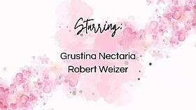 Homemade Video: Natural Tits Tenant Gives Landlord Blowjob Then Bent Over Doggystyle Fucking With Monster Cock