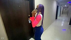 Old Man Orders Petite Prostitute To Hotel Room For Intense Fucking