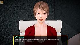 my new family 338 unfolds with redhead in erotic game