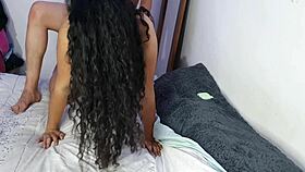 My best friend's curvy latina girlfriend looks amazing