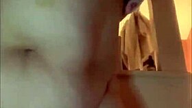 Teasing you with my curvy body and warm drink