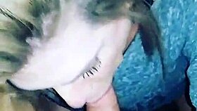 justcallmekarma gives blowjob and swallows cock 😏