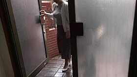 Japanese Mature Wife Squirts in Cheating Threesome with Titty Fuck