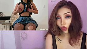 I can't beleive that big tit latina schoolgirl seduced me, her stepdad, with her horny ways!