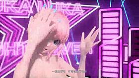 megurine luka's big tits on display in nude mod