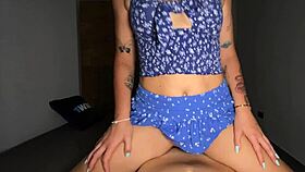 Feeling nervous as best friend trains my pussy