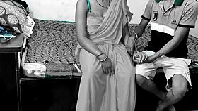 Super sexy bhabhi catches devar alone for intimate encounter