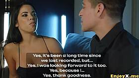 wow, megan fiore, hot italian pickup star, gets her shaved pussy pounded! 😍