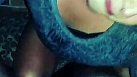 justcallmekarma gives blowjob and swallows cock 😏