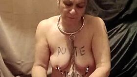 Can You Believe This French Whore Humiliated in Piss Session?!