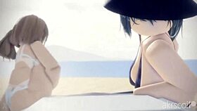 Beach sex game on Roblox - play and have fun with girls