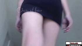 i followed that beautiful asian girl and got bent over