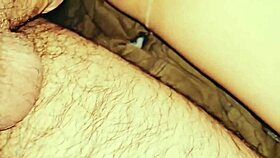 i share the bed with my aunty and cum inside her.