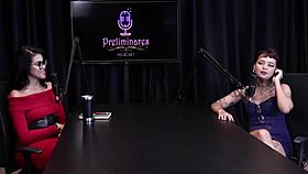 I recorded this orgy with Annie Clementine where the family supports and she gets mad at no-shows.