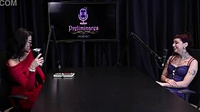 I recorded this orgy with Annie Clementine where the family supports and she gets mad at no-shows.