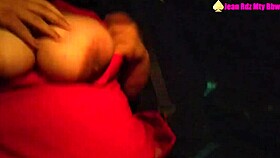 Exhibit In The City In Uber And Fuck With Driver Intensely.