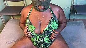 nigerian big booty smokes before banging thick black african cock till she squirts.