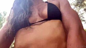 sexy step mom bends over for doggystyle