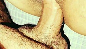 i share the bed with my aunty and cum inside her.