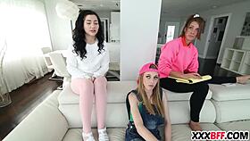 The Babysitters Club Shares a Thick Hard Cock