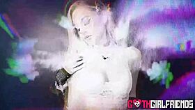 blonde goth blake blossom teases then gets fucked hard doggystyle