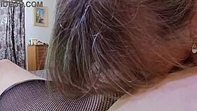 Granny Carmen's Blue Heaven Blowjob Feels Like Pure Bliss